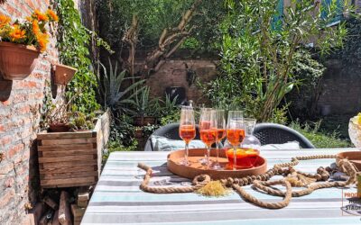 Casa indipendente con giardino in centro storico